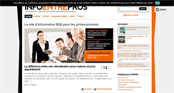 Desktop Screenshot of info-entre-pros.com